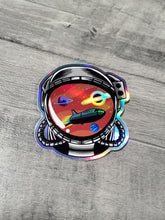Load image into Gallery viewer, M87 Black Hole Helmet Holographic Sticker