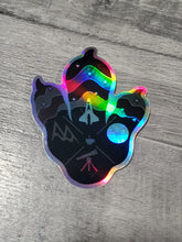 Load image into Gallery viewer, Logo Paw Holographic Sticker