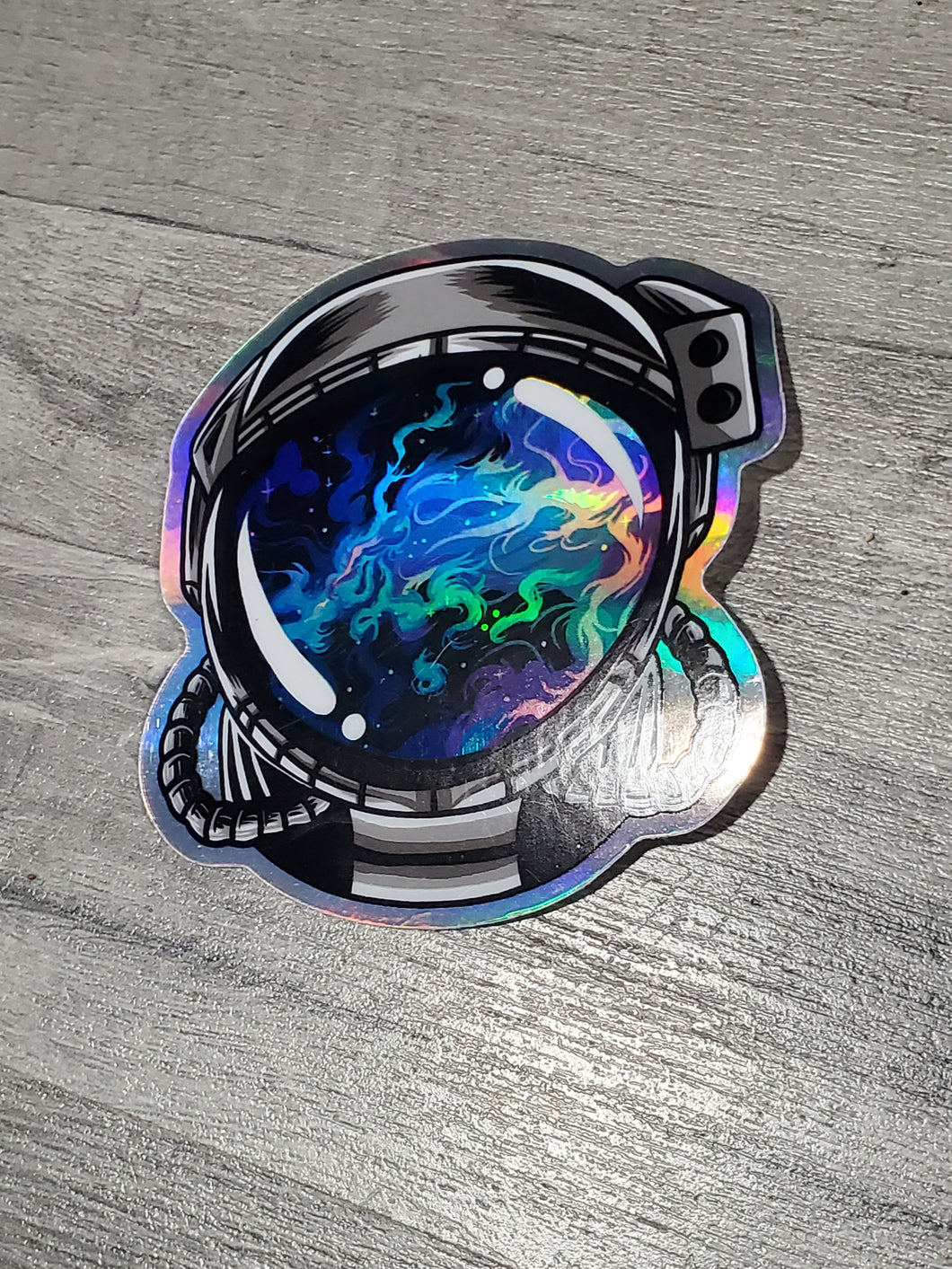 Dragon's Head Nebula Holographic Sticker