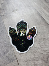 Load image into Gallery viewer, Logo Paw Prismatic Sticker