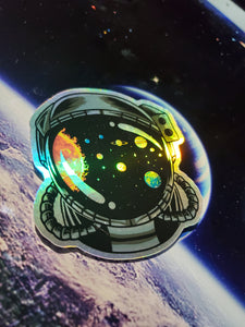 Solar System - Holographic Sticker