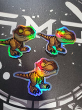 Load image into Gallery viewer, Baby T-REX - Holographic Sticker