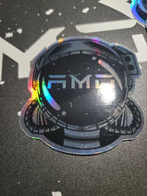 Load image into Gallery viewer, AMO Astronaut Helmet Holographic Sticker