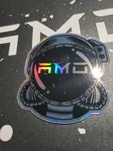 Load image into Gallery viewer, AMO Astronaut Helmet Holographic Sticker