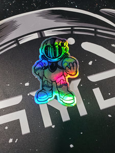 Rocketman AMO Astronaut Sticker [ Holo ]