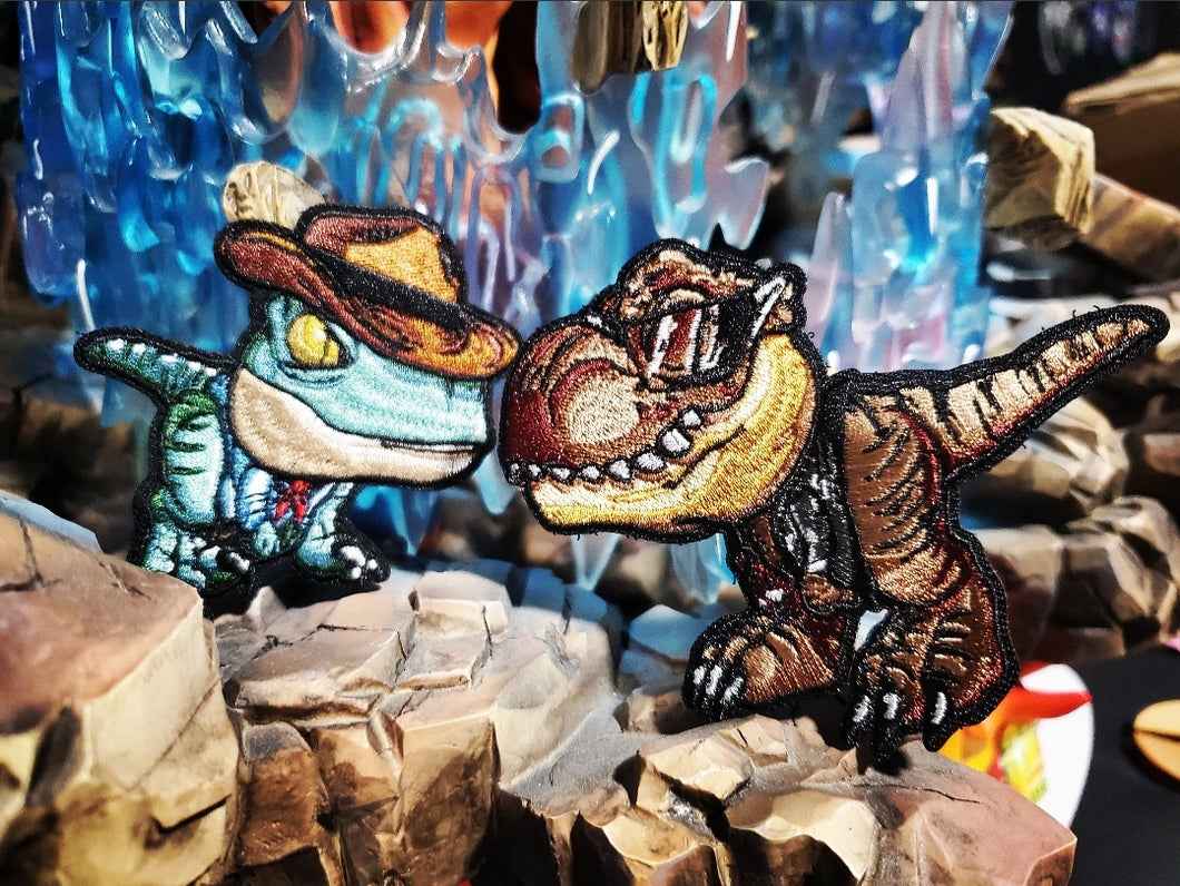 Dr Malcolm Baby Rex & Dr Grant Baby Raptor  Set 🎃🦖🤓 [Halloween Edition] [Oct 29, 7pm Cst]