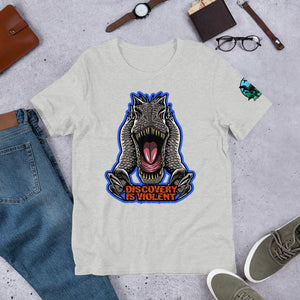 Discovery is Violent (Blue) Indominus Rex - T-Shirt