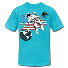 Load image into Gallery viewer, Space&#39;d Out - T-shirt - turquoise