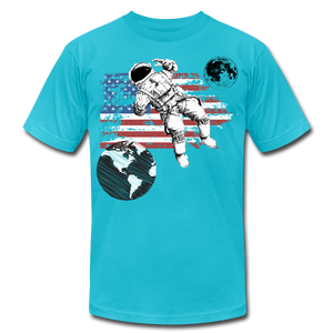 Space'd Out - T-shirt - turquoise