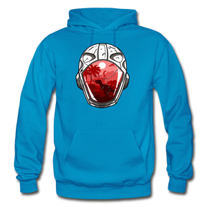 Time Travelers - Heavy Blend Hoodie - turquoise