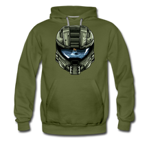 Load image into Gallery viewer, HMC Tribute Helmet - Midweight Hoodie - olive green