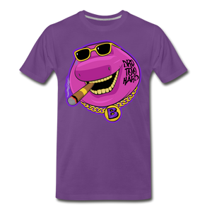 Drip too hard - Men's T-Shirt - purple