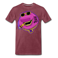 Load image into Gallery viewer, Drip too hard - Men&#39;s T-Shirt - heather burgundy