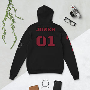 Mars Hoodie [ Personalized Back Text + # ]